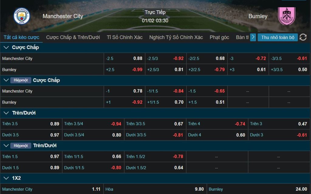 Nhận định đội hình Manchester City